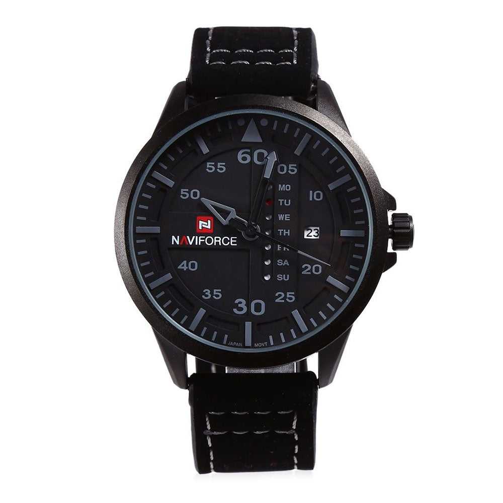 NAVIFORCE NF9074-B-GY-B MEN'S ANALOG WATCH - H2 Hub Watches
