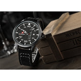 NAVIFORCE NF9074 B/W/B MEN'S WATCH