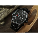 NAVIFORCE NF9074 B/W/B MEN'S WATCH