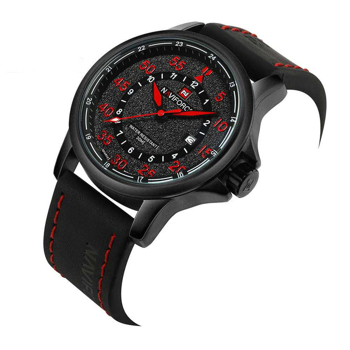 NAVIFORCE NF9076-B-R-B MEN'S ANALOG WATCH - H2 Hub Watches