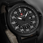 NAVIFORCE NF9076-B-W-B MEN'S ANALOG WATCH - H2 Hub Watches