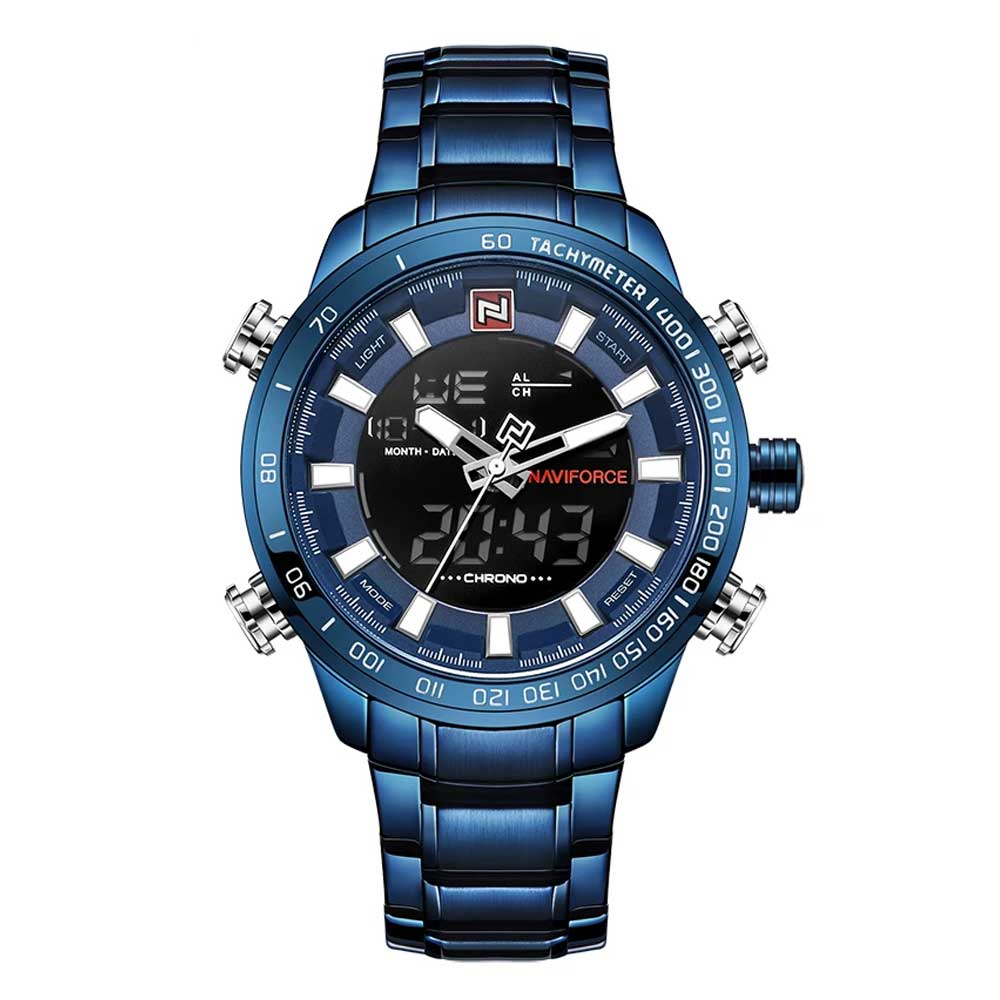 NAVIFORCE NF9093 BE/BE MEN'S WATCH - H2 Hub Watches
