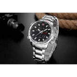 NAVIFORCE NF9093 S/B/W MEN'S WATCH