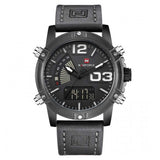 NAVIFORCE NF9095 B/W/GY MEN'S WATCH - H2 Hub Watches