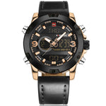 NAVIFORCE NF9097 RG/B/B MEN'S ANALOG/DIGITAL WATCH - H2 Hub Watches