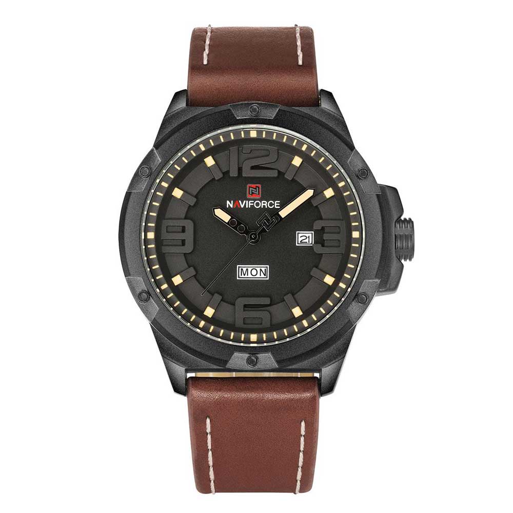 NAVIFORCE NF9100 B/Y/BN MEN'S WATCH - H2 Hub Watches