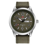 NAVIFORCE NF9101 S/W/GN MEN'S ANALOG WATCH - H2 Hub Watches