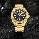 NAVIFORCE NF9105 G/B MEN'S CHRONOGRAPH WATCH - H2 Hub Watches