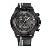 NAVIFORCE NF9110 B/W/B MEN'S CHRONOGRAPH WATCH - H2 Hub Watches