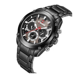 NAVIFORCE NF9113 B/B/B A MEN'S CHRONOGRAPH MEN'S WATCH