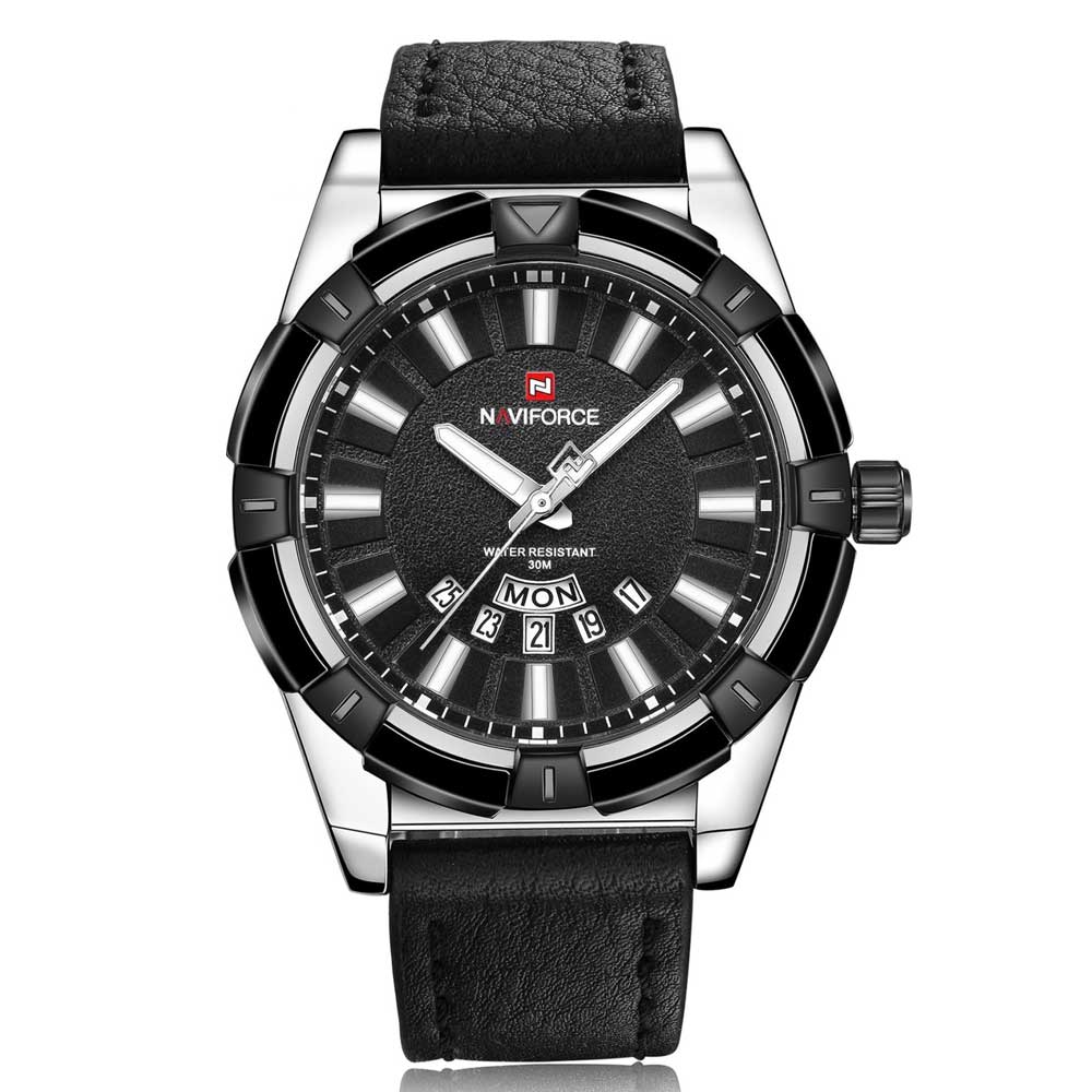 NAVIFORCE NF9118 S/B/B MEN'S WATCH - H2 Hub Watches