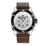 NAVIFORCE NF9116-S-W-D.BN MEN'S CHRONOGRAPH WATCH - H2 Hub Watches