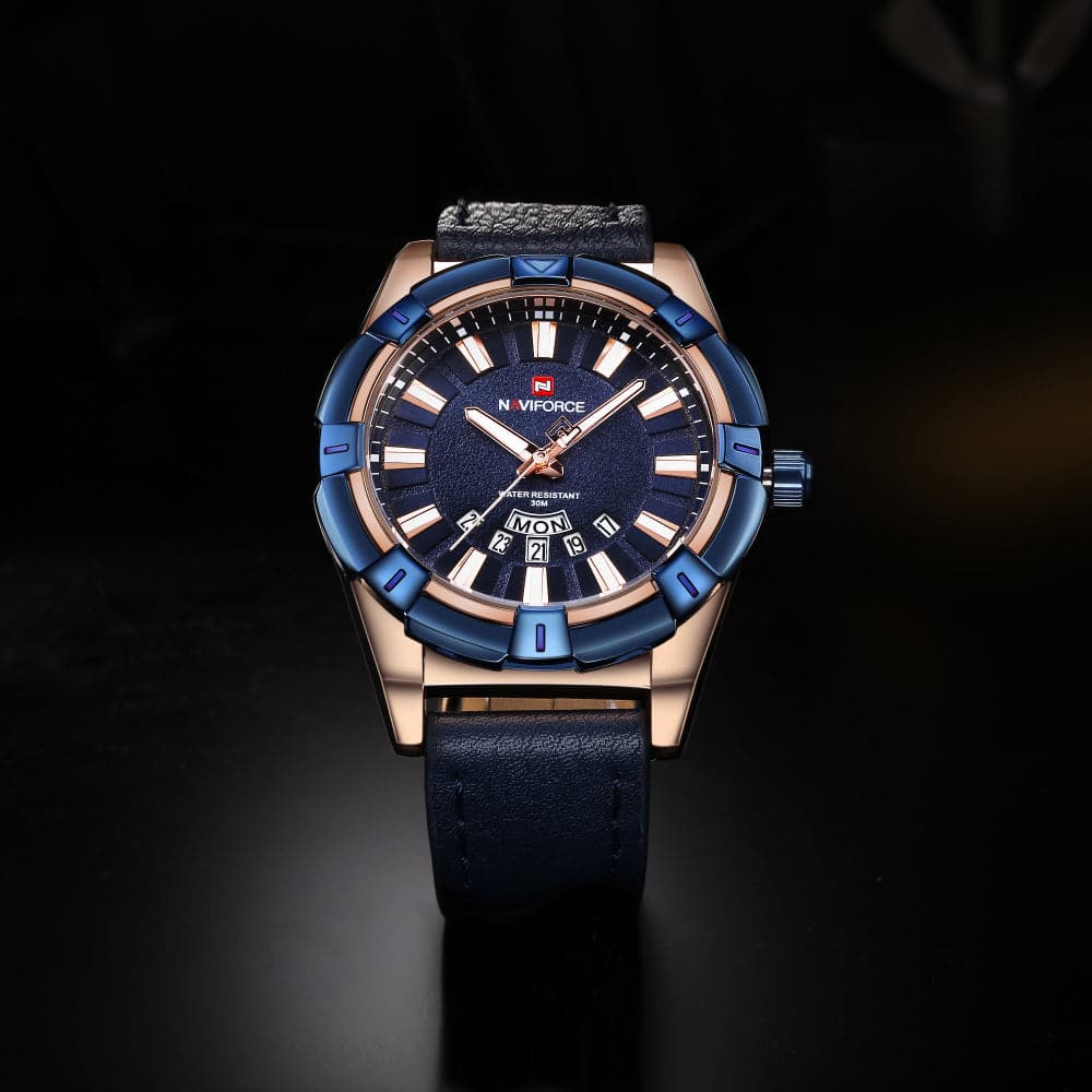 NAVIFORCE NF9118 RG/BE/BE MEN'S WATCH - H2 Hub Watches