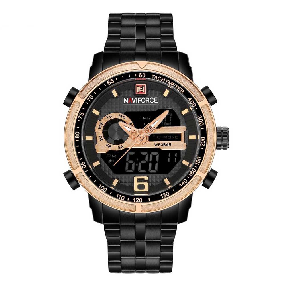 NAVIFORCE NF9119 B/RG MEN'S WATCH - H2 Hub Watches