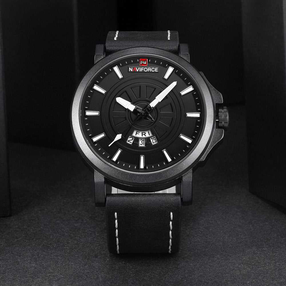 NAVIFORCE NF9125 B W B MEN S ANALOG WATCH H2 Hub