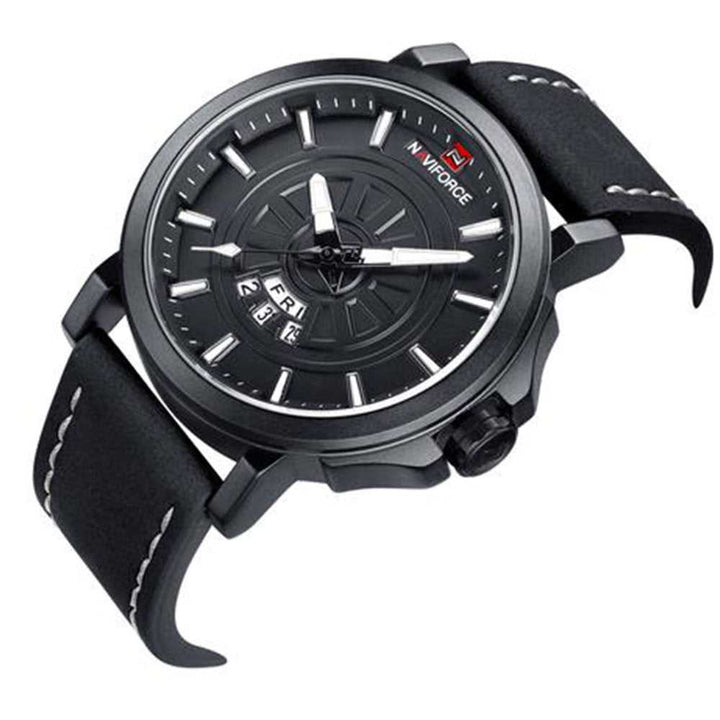 NAVIFORCE NF9125-B-W-B MEN'S ANALOG WATCH - H2 Hub Watches