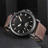 NAVIFORCE NF9125-B-Y-D.BN MEN'S ANALOG WATCH - H2 Hub Watches