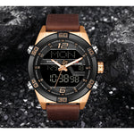 NAVIFORCE NF9128 RG/RG/D.BN MEN'S ANALOG/DIGITAL WATCH - H2 Hub Watches