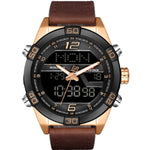NAVIFORCE NF9128 RG/RG/D.BN MEN'S ANALOG/DIGITAL WATCH - H2 Hub Watches