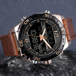 NAVIFORCE NF9128 RG/RG/D.BN MEN'S ANALOG/DIGITAL WATCH - H2 Hub Watches