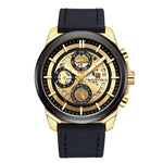 NAVIFORCE ANALOG NF9129 G/B/B QUARTZ MEN'S WATCH - H2 Hub Watches
