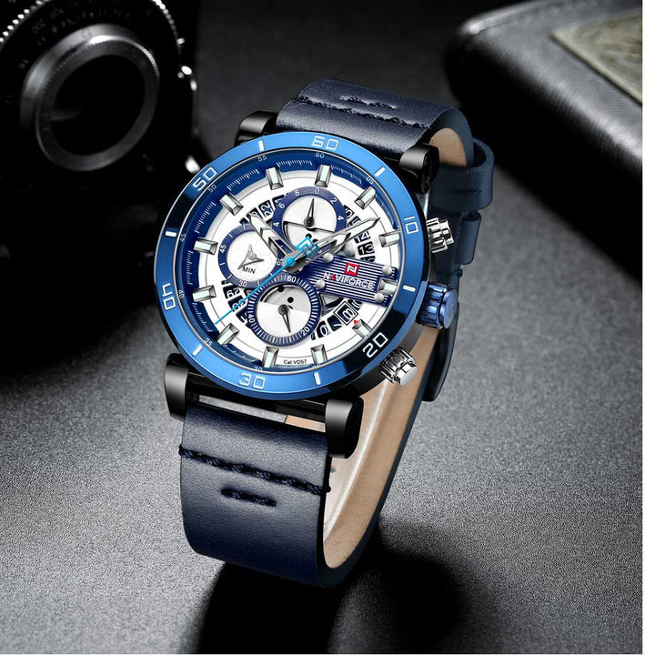 NAVIFORCE CHRONOGRAPH NF9131 B/BE/BE MEN'S WATCH - H2 Hub Watches