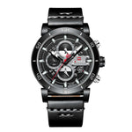 NAVIFORCE CHRONOGRAPH NF9131 B/GY/B MEN'S WATCH - H2 Hub Watches