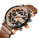 NAVIFORCE CHRONOGRAPH NF9131 RG/RG/D.BN MEN'S WATCH - H2 Hub Watches
