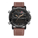 NAVIFORCE NF9134 B/Y/BN BLACK DIAL MEN'S WATCH