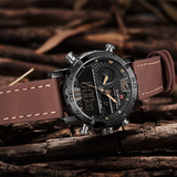 NAVIFORCE NF9134 B/Y/BN BLACK DIAL MEN'S WATCH