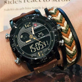 NAVIFORCE NF9134 B/Y/BN BLACK DIAL MEN'S WATCH