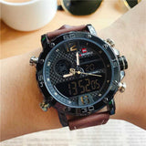 NAVIFORCE NF9134 B/Y/BN BLACK DIAL MEN'S WATCH