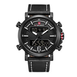 NAVIFORCE NF9135-B-W-B MEN'S DIGITAL CASUAL WATCH - H2 Hub Watches