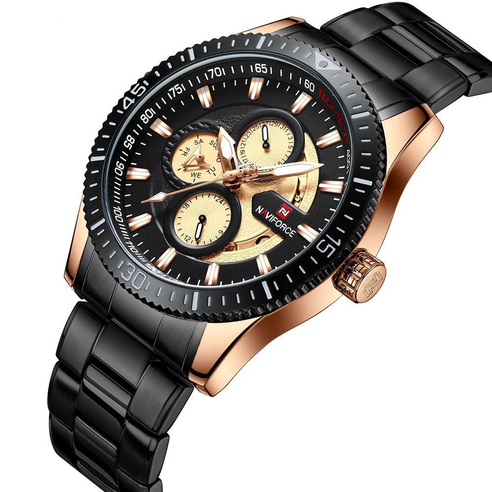 NAVIFORCE NF9140 RG/B MEN'S WATCH - H2 Hub Watches