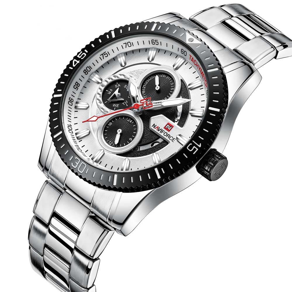 NAVIFORCE NF9140 S/W MEN'S WATCH - H2 Hub Watches