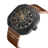 NAVIFORCE NF9141L B/Y/D.BN MEN'S WATCH