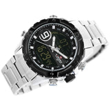NAVIFORCE NF9146S S/B/W STAINLESS STEEL MEN'S WATCH