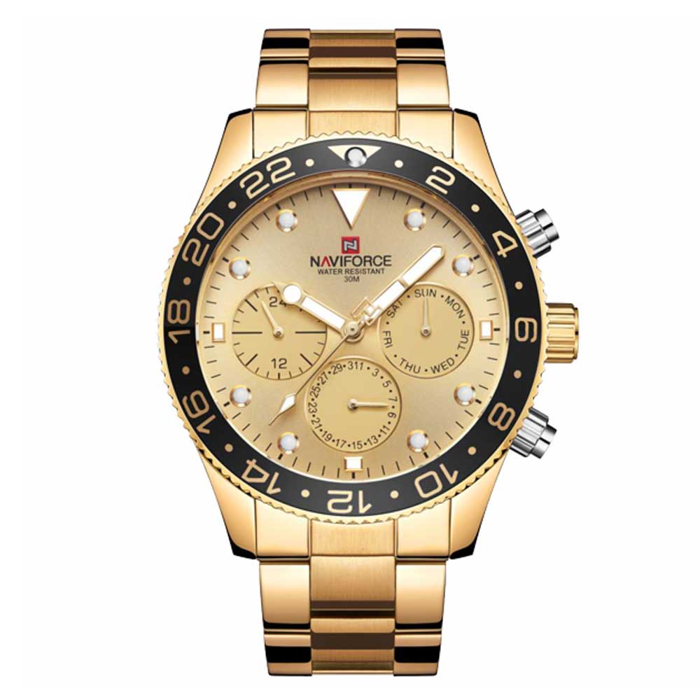NAVIFORCE NF9147 G/G MEN'S WATCH - H2 Hub Watches