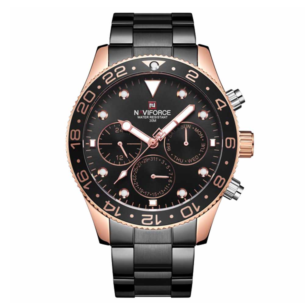 NAVIFORCE NF9147 RG/B MEN'S WATCH - H2 Hub Watches