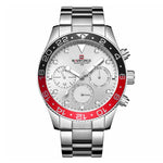 NAVIFORCE NF9147 S/W STAINLESS STEEL MEN'S WATCH - H2 Hub Watches