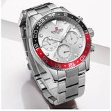 NAVIFORCE NF9147 S/W STAINLESS STEEL MEN'S WATCH - H2 Hub Watches