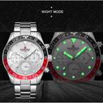 NAVIFORCE NF9147 S/W STAINLESS STEEL MEN'S WATCH - H2 Hub Watches