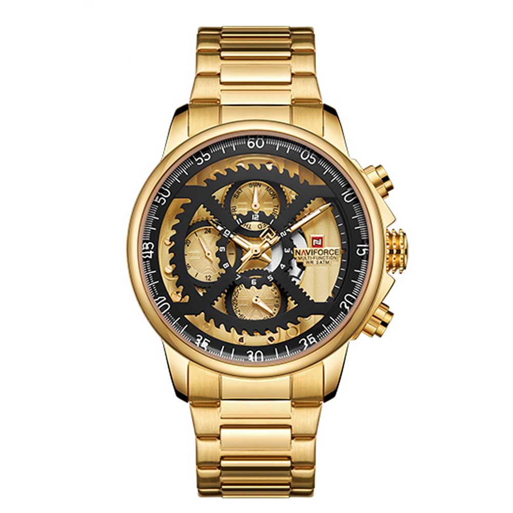NAVIFORCE NF9150 G/G/G MEN'S WATCH - H2 Hub Watches