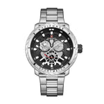 NAVIFORCE ANALOG NF9158 S/B STAINLESS STEEL CHRONOGRAPH QUARTZ MEN'S WATCH - H2 Hub Watches