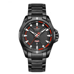 NAVIFORCE NF9161 B/B BLACK STAINLESS STEEL MEN'S WATCH - H2 Hub Watches