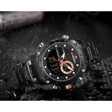 NAVIFORCE NF9163 B/B BLACK STAINLESS STEEL MEN WATCH