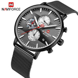 NAVIFORCE NF9169 B/B BLACK STAINLESS STEEL MEN'S WATCH