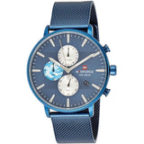 NAVIFORCE NF9169 BE/BE BLUE STAINLESS STEEL MEN'S WATCH