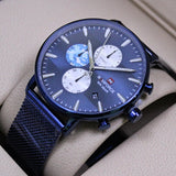 NAVIFORCE NF9169 BE/BE BLUE STAINLESS STEEL MEN'S WATCH