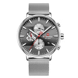 NAVIFORCE NF9169 CF/B STAINLESS STEEL MEN WATCH